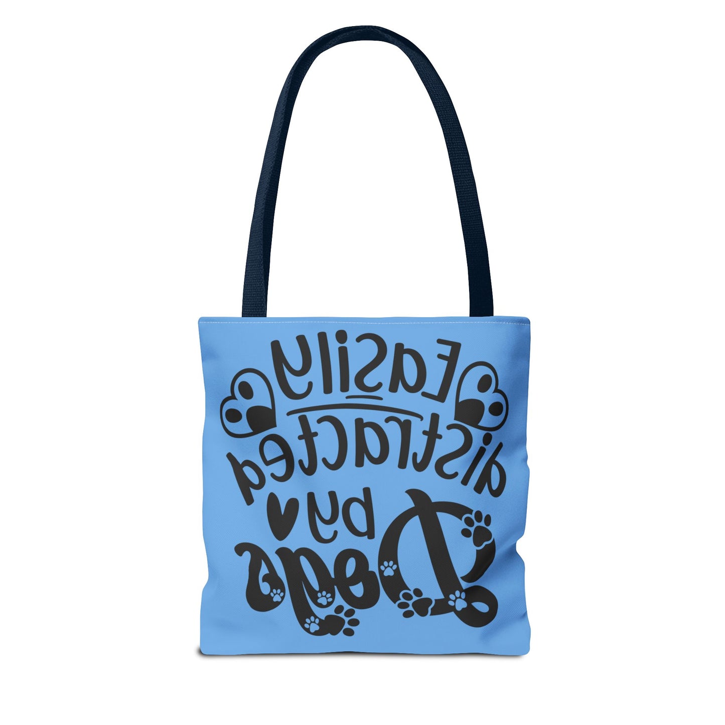 Dog Lover Tote Bag - Easily Distracted by Dogs