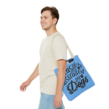 Dog Lover Tote Bag - Easily Distracted by Dogs