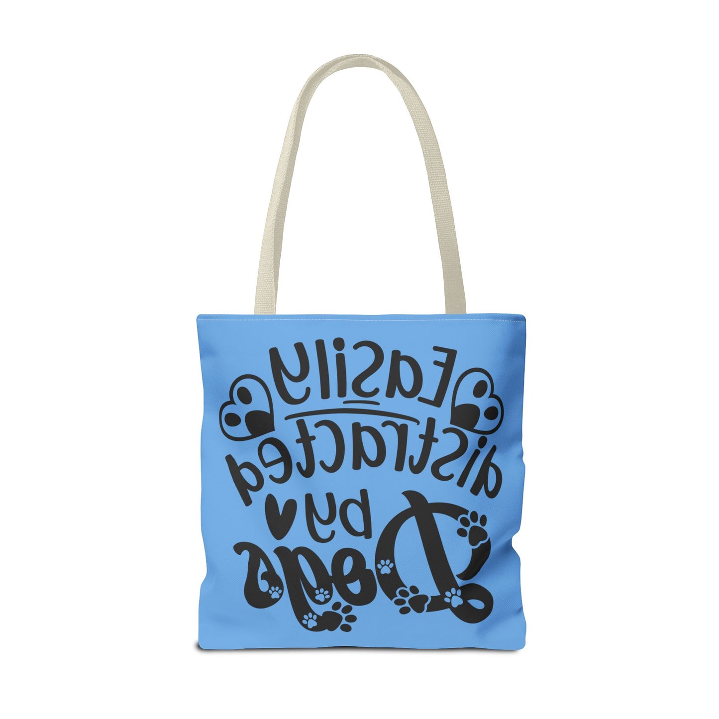 Dog Lover Tote Bag - Easily Distracted by Dogs