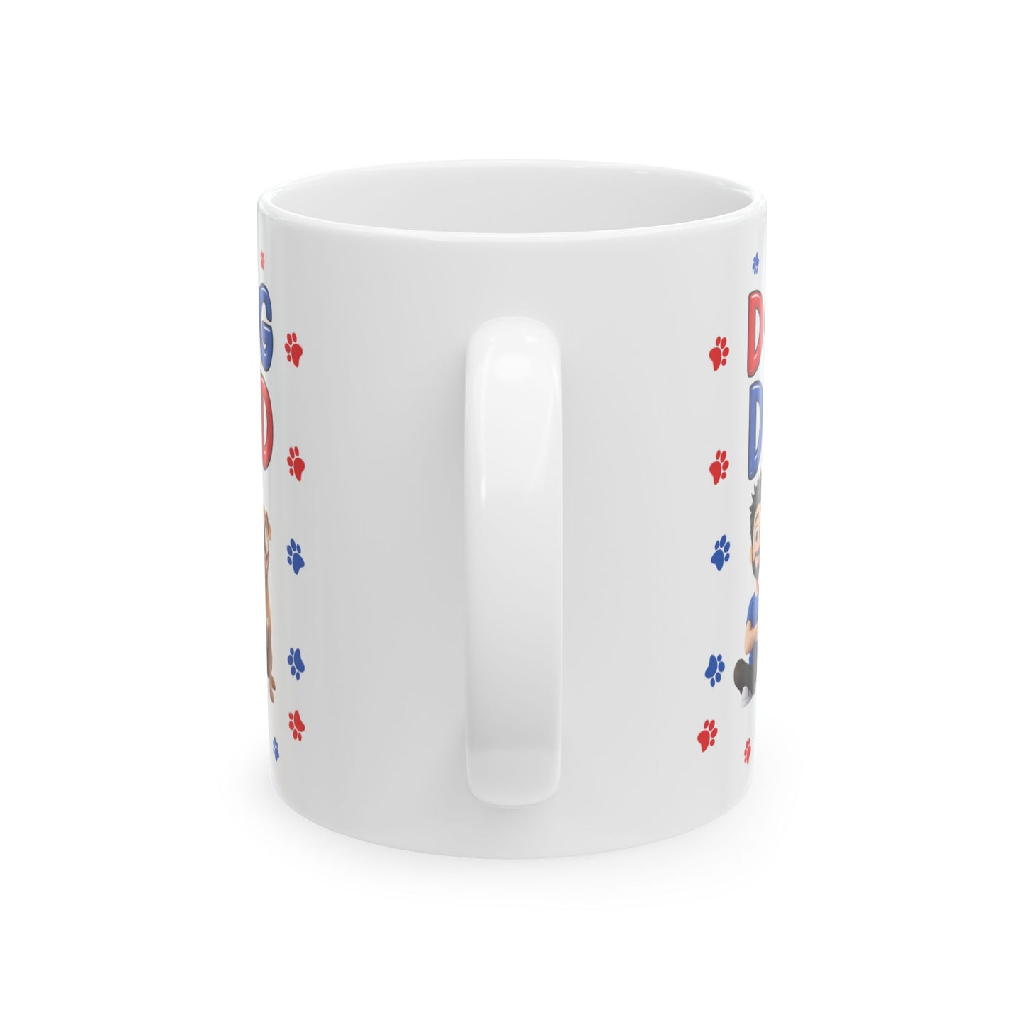 Dad Squad Ceramic Mug | Cute Patriotic Father's Day Gift (11oz/15oz)