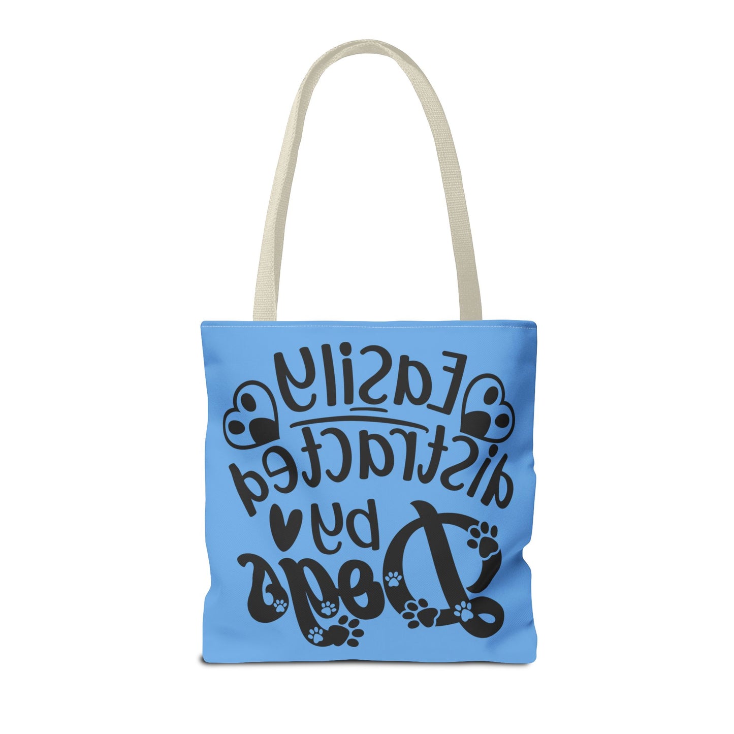 Dog Lover Tote Bag - Easily Distracted by Dogs