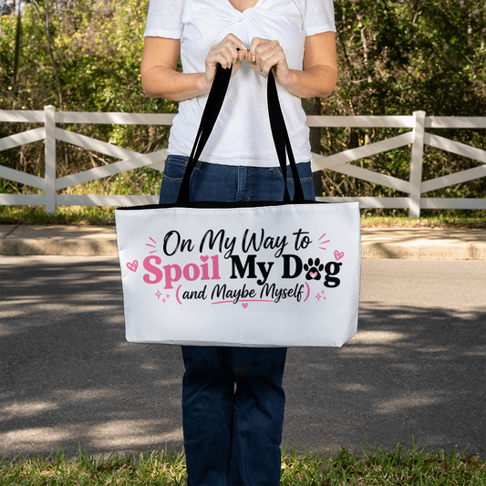 Spoil My Dog Weekender Tote Bag